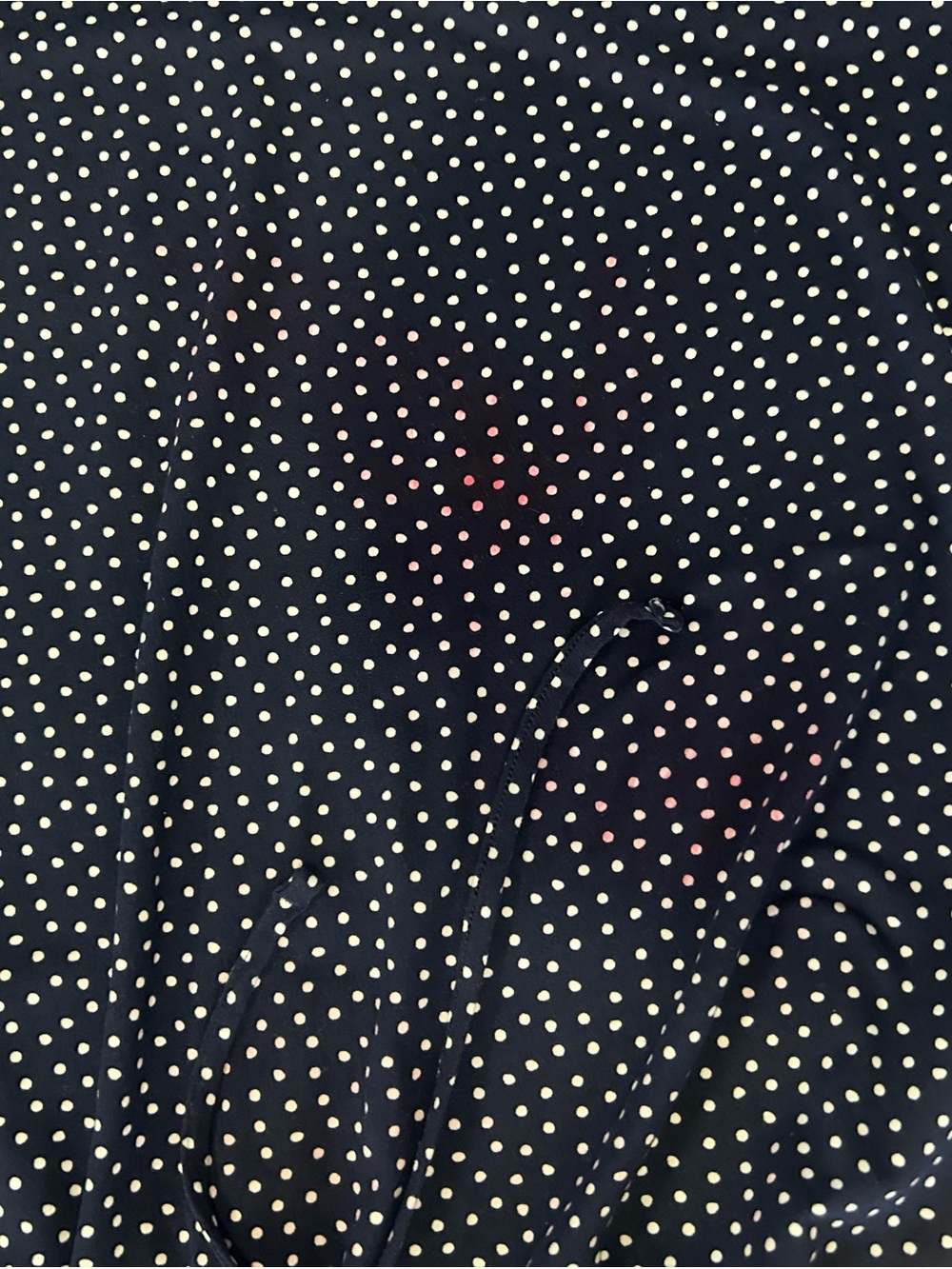 La Vi En Rose Navy Polka Dot Mini Dress - Picture 6 of 7